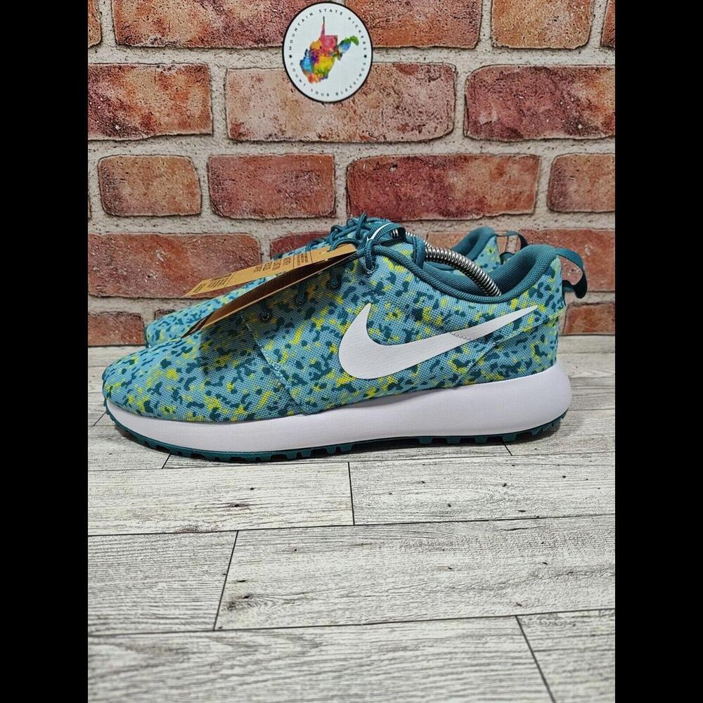 Nike Golf Roshe G Next Nature Ocean Bliss Spikeless Shoes Size 10 FD2599-400 New
